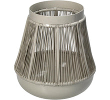 Candle Holder Iron Ivory 13x13x13.5cm