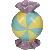 Candle Stick Candy Fine Earthenware Multi 10.7x7.3x15.4cm