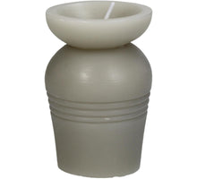 Candle Wax Grey 5x5x8cm