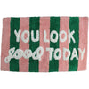 Bath Mat You Look Good Cotton Multi 50x80cm