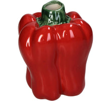 Vase Bell Pepper Fine Earthenware Red 9x8.4x11.5cm