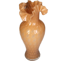Vase Glass Terra 14x14x32cm