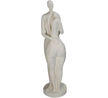 Ornament Couple Polyresin White 12.8x12.1x49.2cm