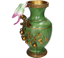 Vase Bird Polyresin Multi 20.5x15x28cm