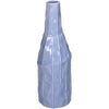 Vase Stoneware Blue 8.7x8.7x26.4cm