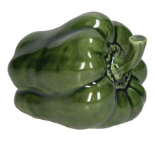Ornament Bell Pepper Porcelain Green 11.6x8.5x8.3cm
