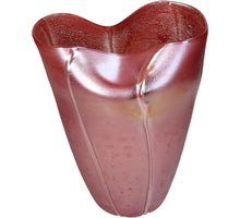 Vase Glass Red 24,5x21x29cm