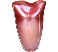 Vase Glass Red 23.5x20x38.5cm