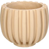Planter Concrete Ivory 16.5x16.5x13.5cm