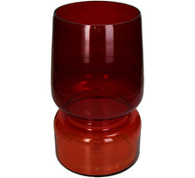 Vase Two Tone Glass Multi 19x19x30cm