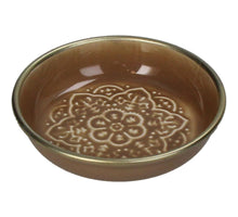 Bowl Iron Beige 11x11x2.5cm
