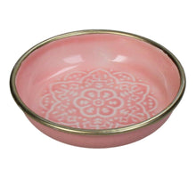 Bowl Iron Peach 11x11x2.5cm