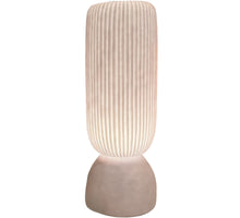 Table Lamp Sandstone Ivory 16.5x16.5x44.6cm
