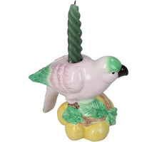 Candle Stick Bird Dolomite Multi 17.8x11.5x16cm