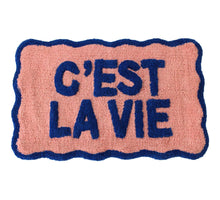 Bath Mat C'est La Vie Cotton Multi 50x80cm