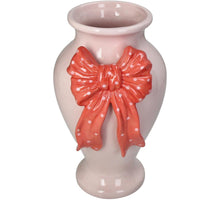 Vase Bow Dolomite Pink 16.3x15x25.3cm