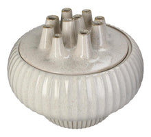 Vase Stoneware White 36x36x30cm