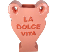 Vase La Dolce Vita Dolomite Peach 23x9.5x35.8cm