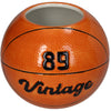 Vase Basketball Dolomite Orange 17.5x17.5x15cm