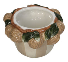 Planter Walnuts Dolomite Brown 14.5x13.8x9.2cm