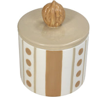 Keepsake Box Walnut Dolomite Brown 11x11x14.4cm