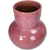 Vase Stoneware Pink 23.5x23.5x25.5cm
