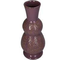 Vase Stoneware Lilac 13x13x31.5cm