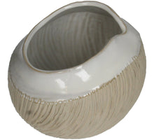 Planter Stoneware Beige 16x14.5x13cm