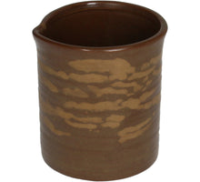 Vase Stoneware Brown 8.2x7x8.5cm