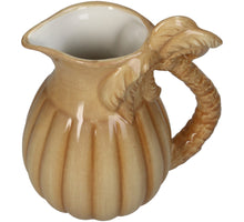 Vase Palm Tree Stoneware Green 19x14x20.5cm