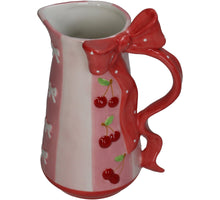 Vase Bow Stoneware Multi 15.5x12.5x22.5cm
