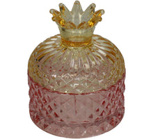 Herinneringsdoos glas multi 10.5x10.5x12cm