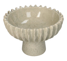 Bowl Stoneware Beige 20.5x20.5x14cm