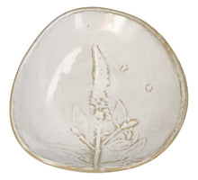 Plate Stoneware Field Flower White 11.5x10.5x2cm