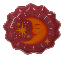 Trinket Dish Moon Dolomite Multi 15.5x15.5x2cm