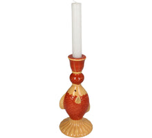Candle Stick Fish Dolomite Terra 9x9x20.5cm