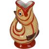 Vase Fish Dolomite Yellow 11x7x17cm