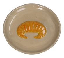 Plate Croissant Stoneware Beige 15.5x15.5x1.9cm