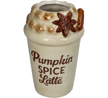 Vase Pumpkin Spice Latte Dolomite Ivory 9x9x13.5cm