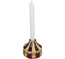 Candle Stick Circus Stoneware Multi 9.6x9.6x7.8cm