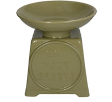 Bowl Scale Fine Earthenware Green 21.5x21.5x23.5cm