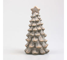 KERSTBOOM 13X13X25 CM 2 KLEUREN ASSORTIE METAL