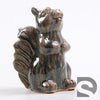 Eekhoorn Vaas aardewerk Donkergroen 11.5x8x16 cm