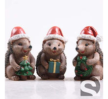 Egel X-Mas 3 Assortie 11 CM Polystone