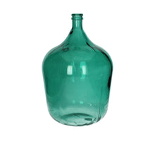 Vase Recycled Glass Blue 40X40X56cm