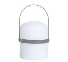 TJILLZ Lampini Antraciet 10x18,5cm LED lamp USB oplaadbaar