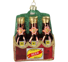 Ornament Beer Glass Crate 11.3cm