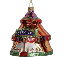 Ornament Circus Glass Multi 10.7cm