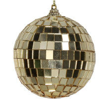 Ornament Diskokugel Gold 8x8x8cm