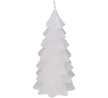 Candle Tree Wax White 6.5x6.5x12.5cm